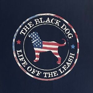 The Black Dog Dark Blue Tee